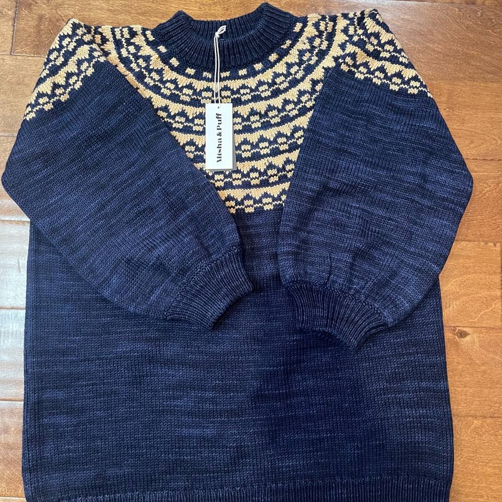 Misha and puff fair isle